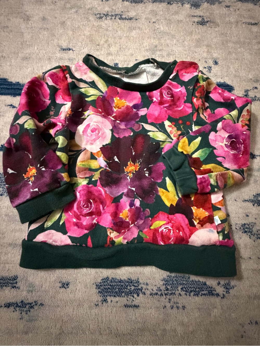 Posh peanut Zelda Floral Sweatshirt Size 3T